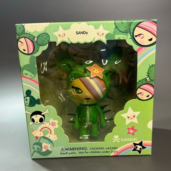 Tokidoki StrangeCo Sandy Cactus Friends Collectible Vinyl Figure - Picture 1 of 7